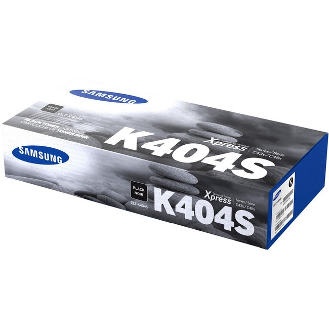 Samsung CLT-K404S Laser Toner Cartridge - Black - 1 Pack