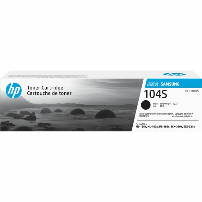 Cartouche de toner laser HP MLT-D104S (MLT-D104S/XAA) - Pack noir