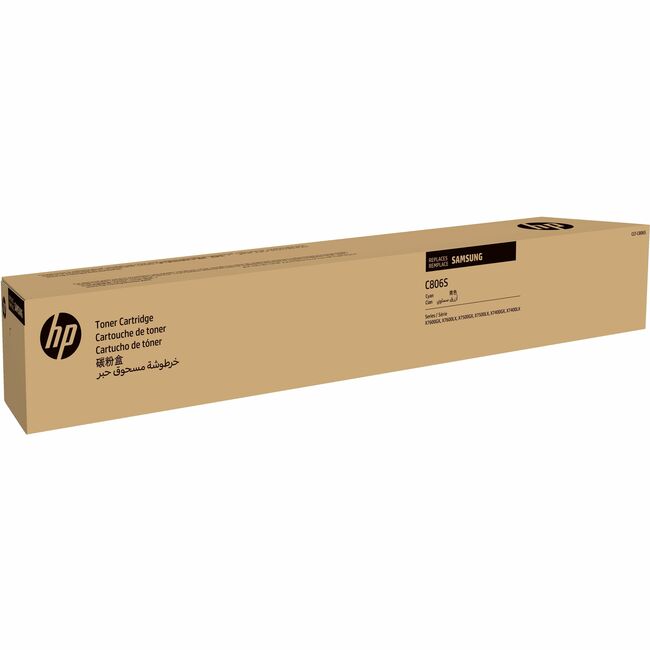 Cartouche de toner laser HP CLT-C806S à rendement standard - Pack cyan