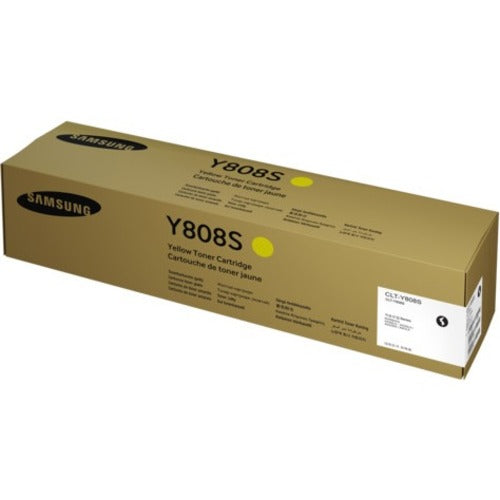 Samsung CLT-Y808S Laser Toner Cartridge - Yellow Pack