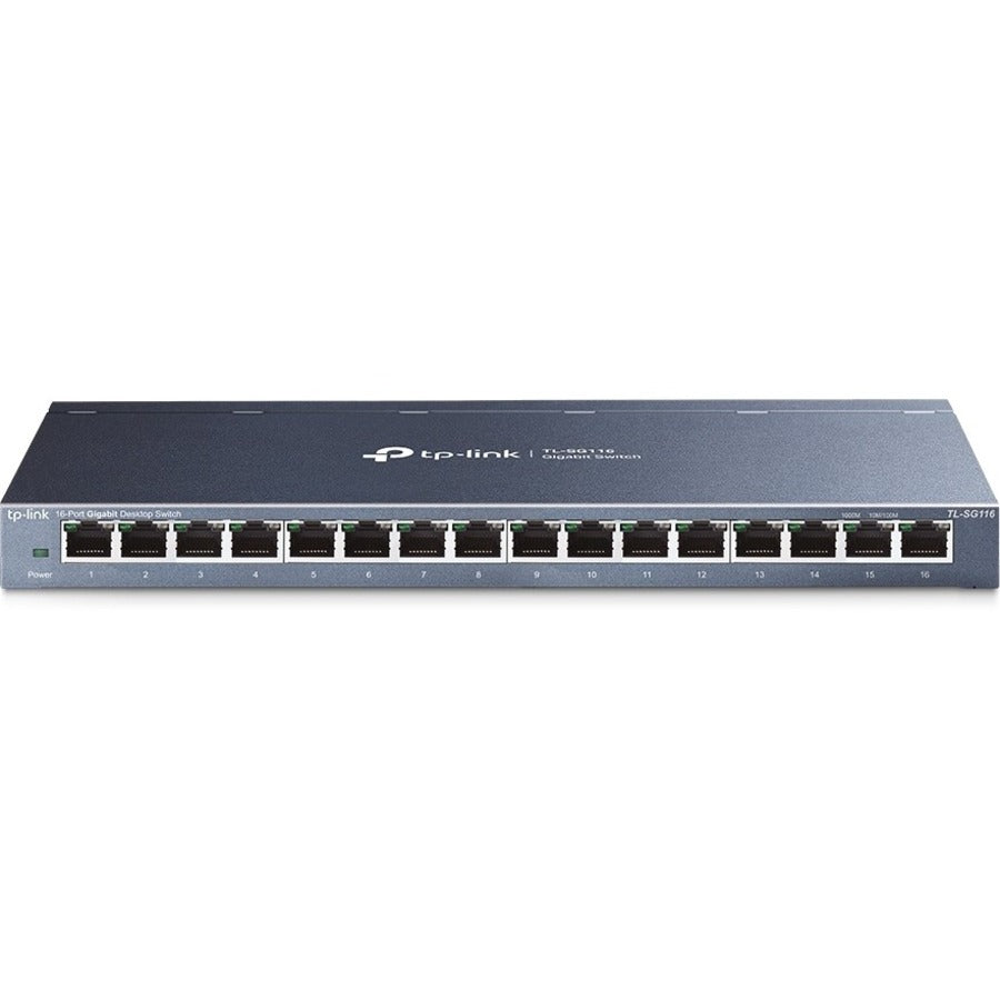 TP-Link TL-SG116 16-Port Gigabit Desktop Switch for High-Speed Networking