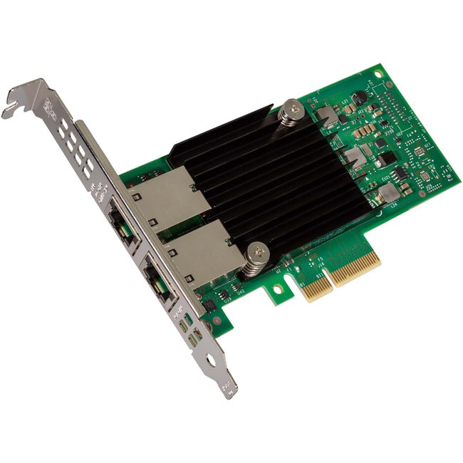 Carte réseau Axiom 10 Gb/s double port RJ45 PCIe 3.0 x4 pour Intel - X550T2, X550-T2