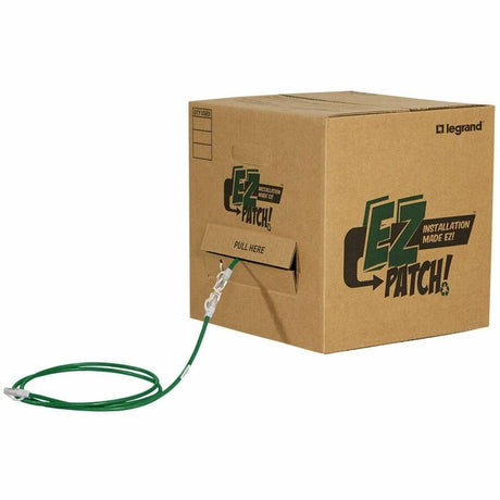 Legrand-Ortronics EZPATCH CRD,C6,5FT,Green, 50PK