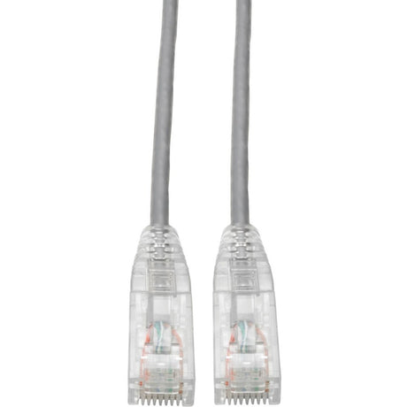 Cat6 Gigabit Patch Cable Snagless UTP RJ45 Molded Slim Gray 1ft, Cat6 UTP patch