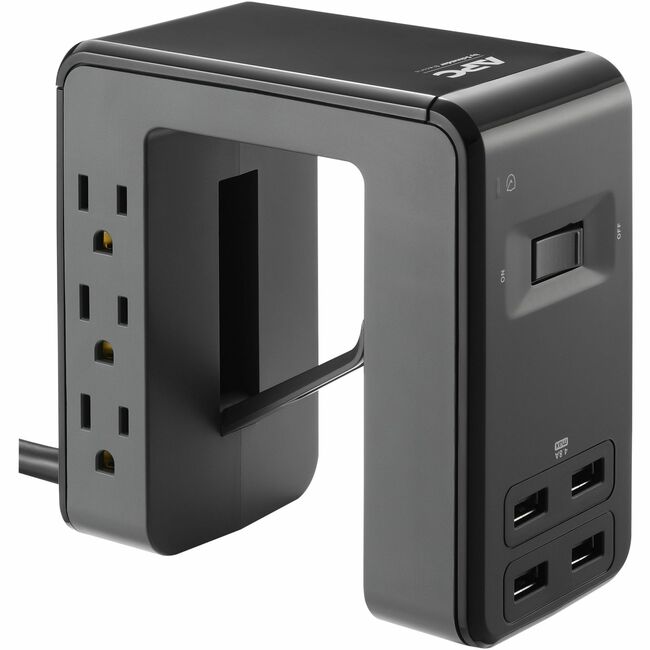 APC by Schneider Electric SurgeArrest Essential 6-Outlet Surge Suppressor/Protector