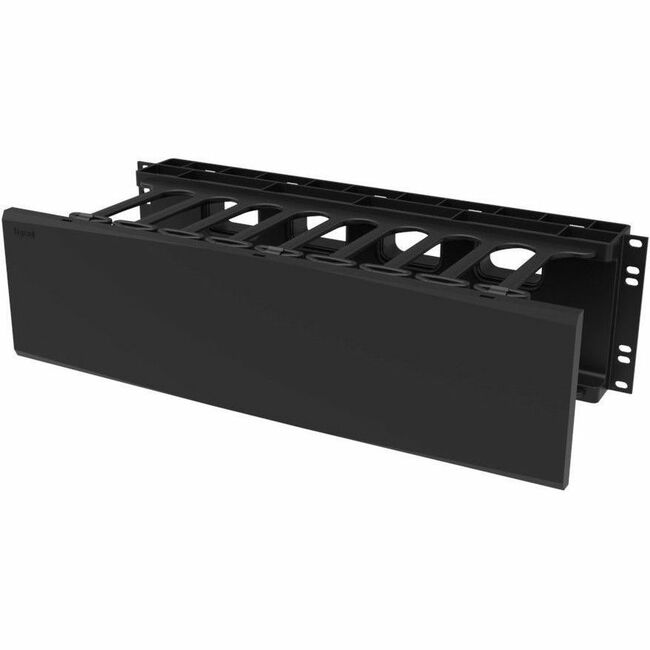 ORTRONICS HORIZONTAL CBL MGR, SGL SIDED CVR 3RU