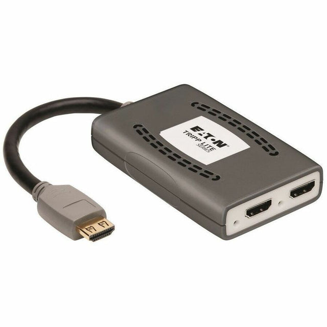 Tripp Lite series 2-Port HDMI Splitter - 4K @ 60 Hz, 4:4:4, Multi-Resolution Sup
