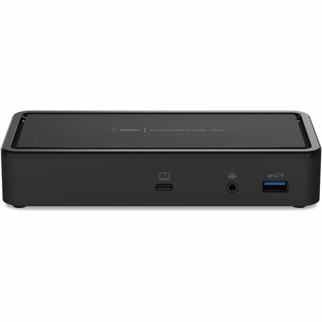 Belkin Thunderbolt 3 Dock Plus - Station d'accueil pour ordinateur portable - Double 4k - 40 Gbit/s - 60 W PD-MacOS et Windows