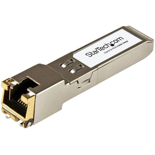 Module SFP compatible StarTech.com Citrix SFP-TX - 1000BASE-T - Transceiver SFP Gigabit Ethernet 1GE vers RJ45 Cat6/Cat5e - 100 m