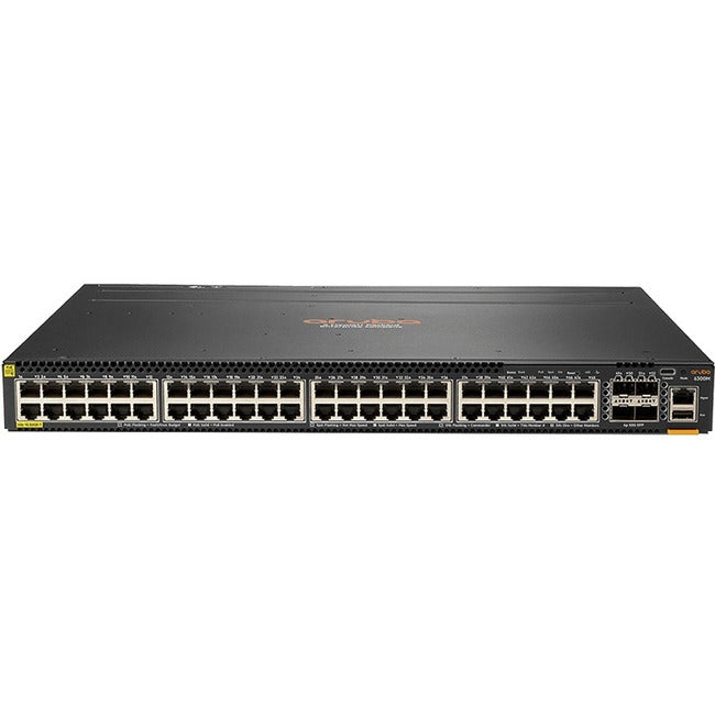 Aruba 6300M 48-port 1GbE Class 4 PoE and 4-port SFP56 Switch