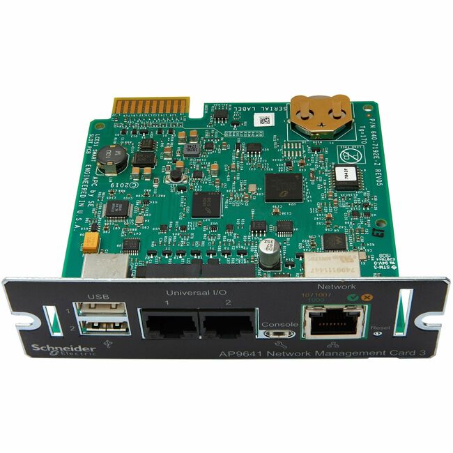 Adaptateur de gestion d'onduleur AP9641 d'APC by Schneider Electric