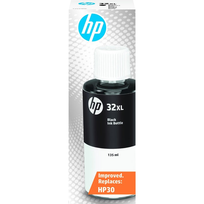 Bouteille d'encre noire d'origine HP 32XL 135 ml, 1VV24AN