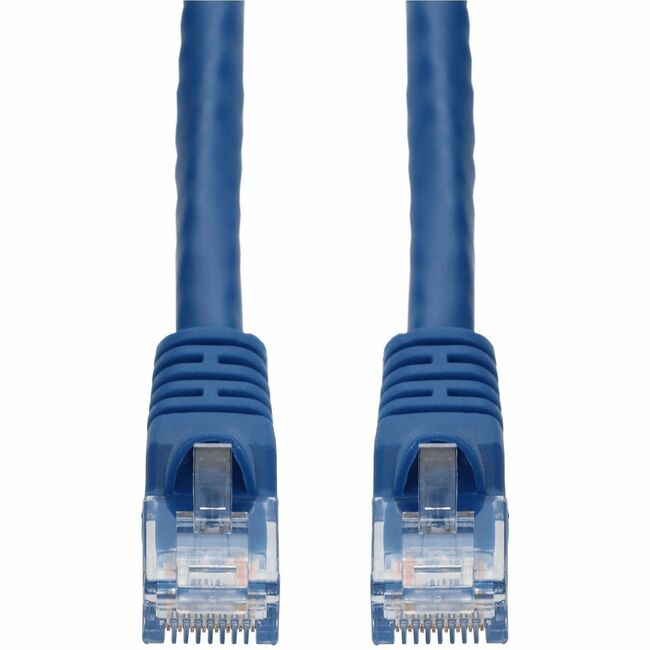 ADD-ON ADDON 6IN RJ-45 (MALE) TO RJ-45 (MALE) CAT6 STRAIGHT BOOTED, SNAGLESS BLU