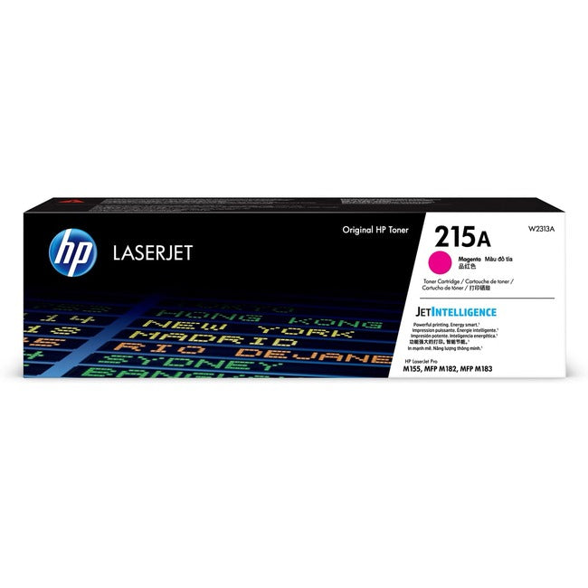 Cartouche de toner laser HP 215A d'origine à rendement standard - Magenta - 1 unité