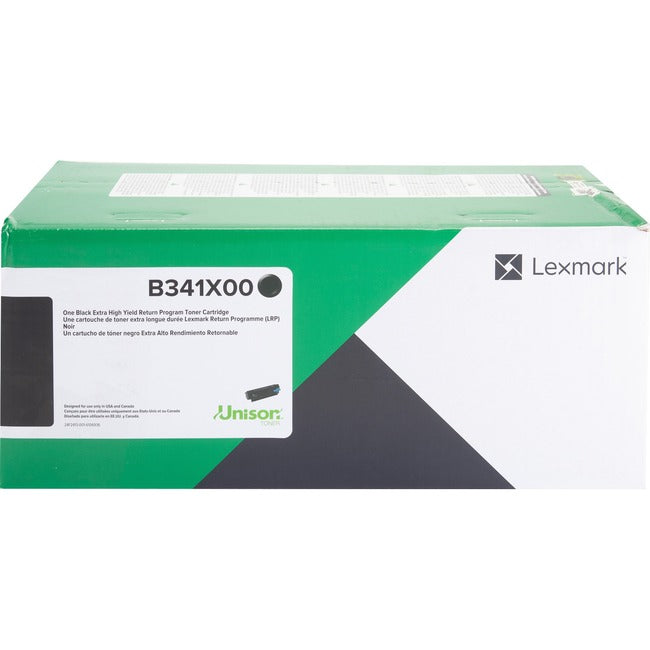 Cartouche de toner laser à rendement extra élevé d'origine Lexmark Unison - Noir - 1 unité