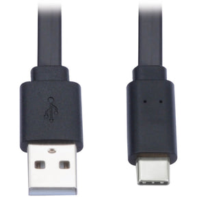 TRIPP LITE USB-A TO USB C CABLE FLAT M/M BLACK 6FT