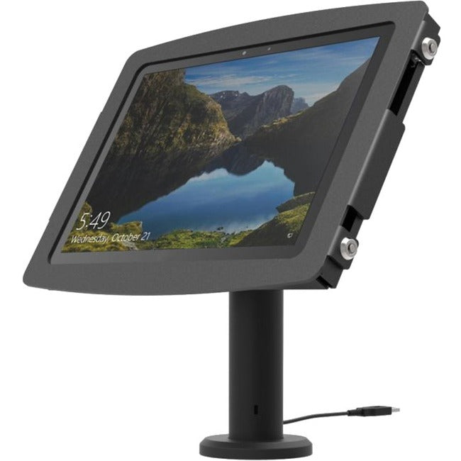 COMPULOCKS SURFACE GO SPACE ENCLOSURE TILTING STAND 4 BLACK ...