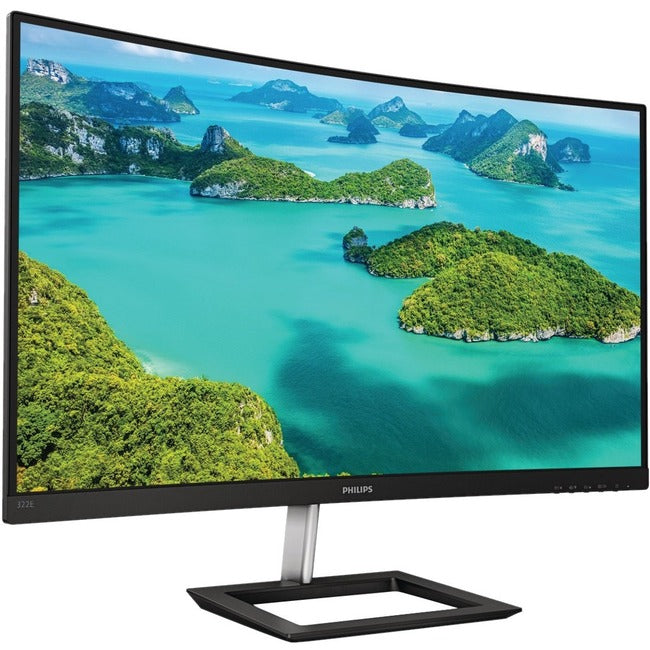 Moniteur LCD incurvé Full HD 32" Philips 322E1C - 16:9 - Noir texturé