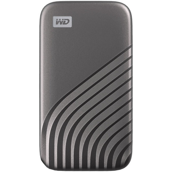 Disque SSD portable WD My Passport WDBAGF5000AGY-WESN 500 Go - Externe - Gris sidéral