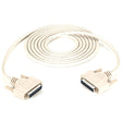 Serial Cable - DB25 Left Connector - Male Left Gender - DB25 Right Connector - M