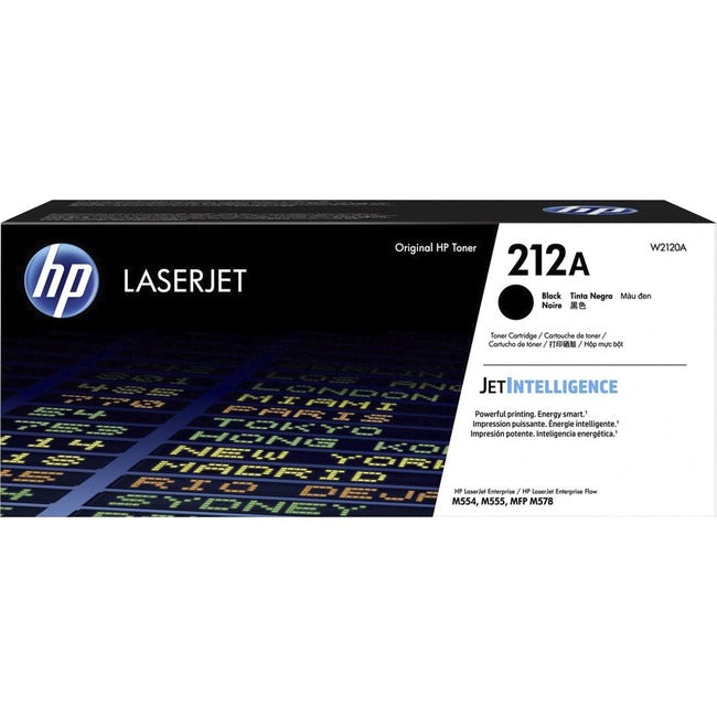 Cartouche de toner laser HP 212A d'origine à rendement standard - Noir - 1 unité