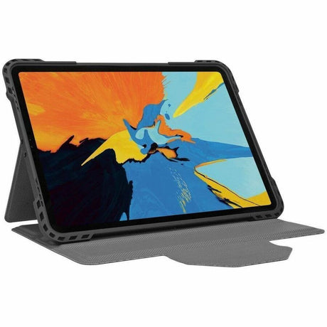 Targus Pro-Tek THZ866GL Rugged Carrying Case (Folio) for 10.9" to 11" Apple iPad Air (4th Generation), iPad Air (5th Generation), iPad Pro, iPad Pro (2nd Generation), iPad Pro (3rd Generation), iPad Pro (4th Generation) Tablet, Apple Pencil, Stylus - Blac
