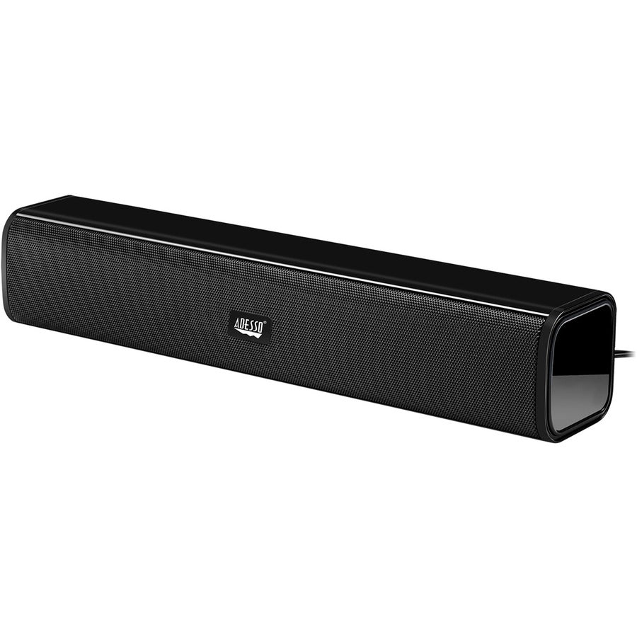 Adesso Xtream S5 Portable Sound Bar Speaker - 10 W RMS - Black