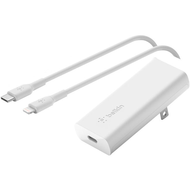 20W USB-C CHARGER,GAN, 1M C-C CBL, WHT