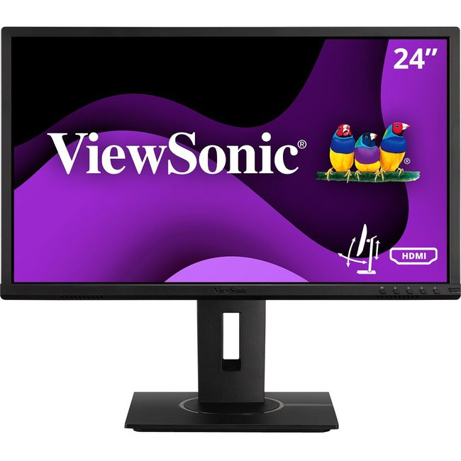 Moniteur LED Full HD ViewSonic Graphic VG2440 de 24 pouces - 16:9 - Noir