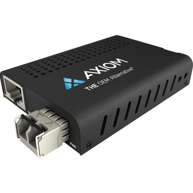 Convertisseur de média Axiom Mini 10 Gbps RJ45 vers 10GBASE-ZR - SMF, LC, 80 km, 1 550 nm