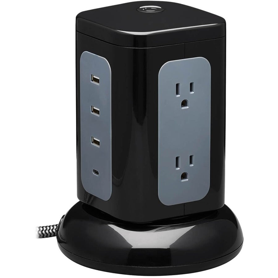 Tripp Lite by Eaton TLP606UCTOWER 6-Outlet Surge Suppressor with USB Ports