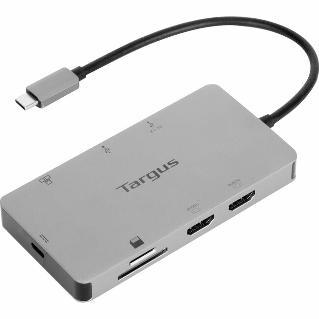 Station d'accueil Targus USB-C Dual HDMI 4K avec PD Pass-Thru 100 W