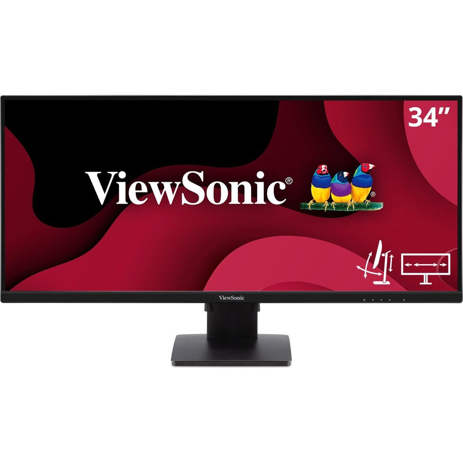 Moniteur WQHD ultra-large 34" ViewSonic VA3456-MHDJ avec dalle IPS