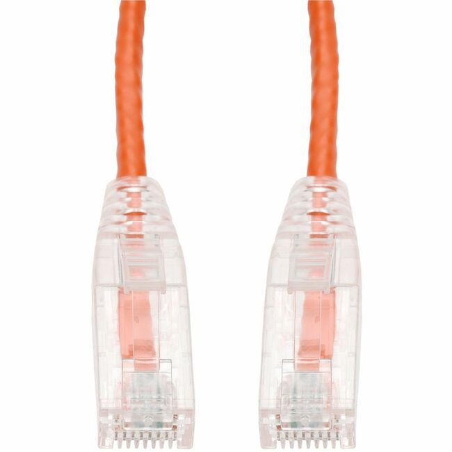 ADD-ON 7FT RJ-45 M/M CAT6A ORANGE CU PATCH CBL