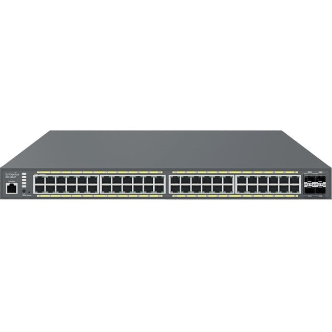 Commutateur Gigabit PoE+ 48 ports géré par le cloud EnGenius avec 4 ports SFP+