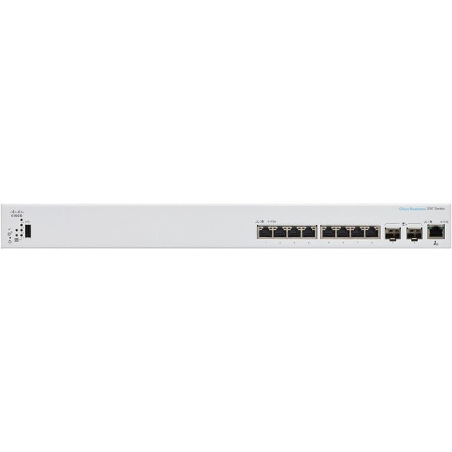 CBS350 MANAGED 8-PORT 10GE, 2X10G SFP+ SHARED