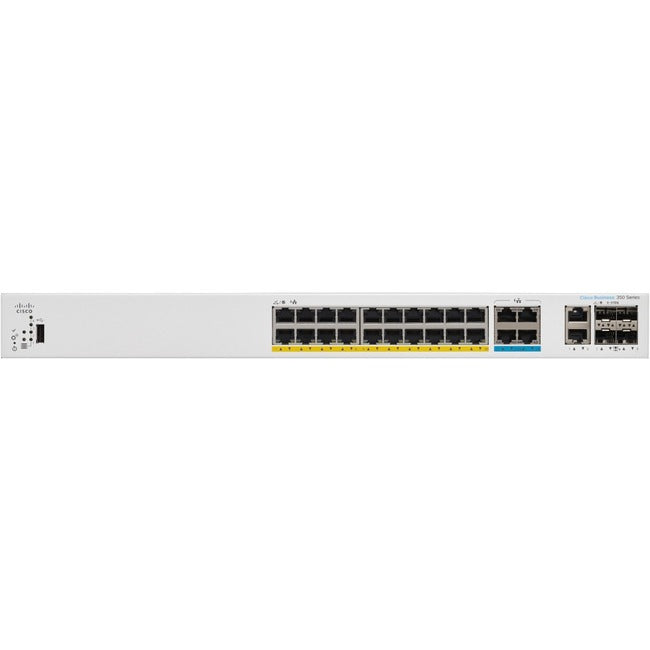 CBS350 MANAGED 4-PORT 2.5GE, 20-PORT GE, POE, 4X10G SFP+