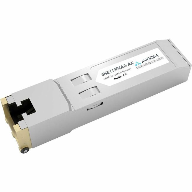 1000BASE-T SFP TRANSCEIVER COPPER, RJ45, 100M ALCATEL-LUCENT NOKIA COMPATIBLE