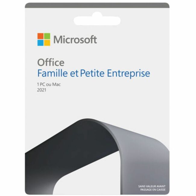 Microsoft Office 2021 Famille et Petite Entreprise - Coffret - 1 PC/Mac