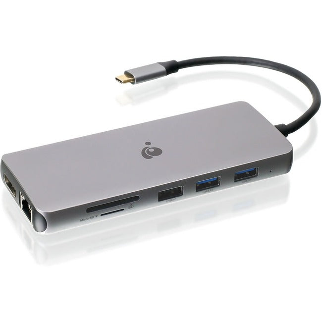 Station d'accueil compacte triple HD USB-C IOGEAR avec PD 3.0