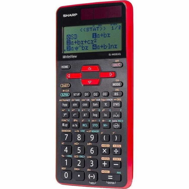 Sharp Riteview Calculators Sharp Writeview ELW535XGB Scientific Calculator ELW535XGBRD – Logics ...