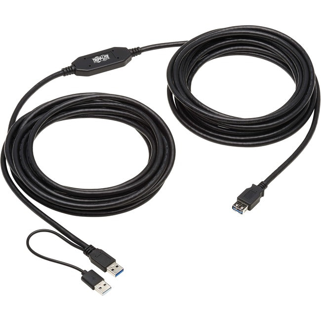 Tripp Lite by Eaton U330-10M-1 USB 3.2 Gen 1 Active Extension Repeater Cable (M/F), 10 m (32.8 ft.)