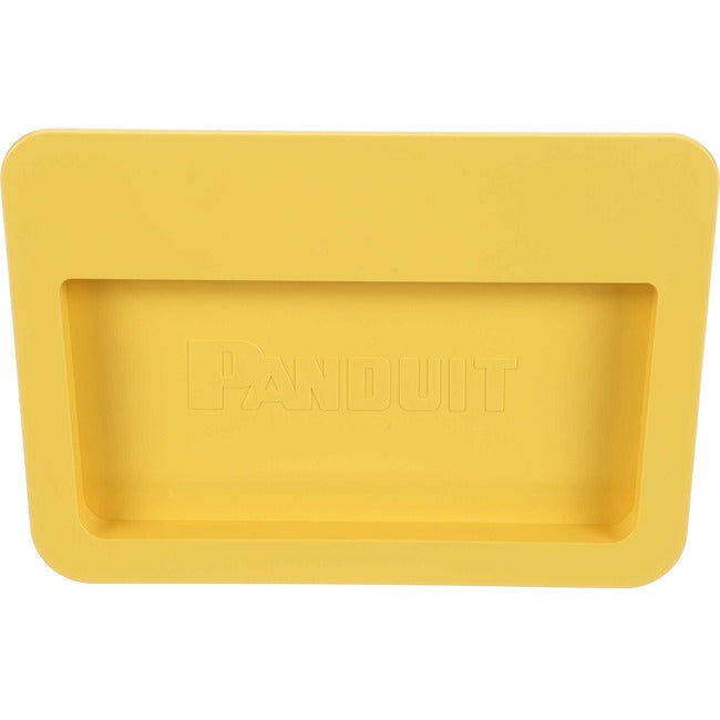 Panduit FiberRunner&reg; End Cap, 6x4, Yellow