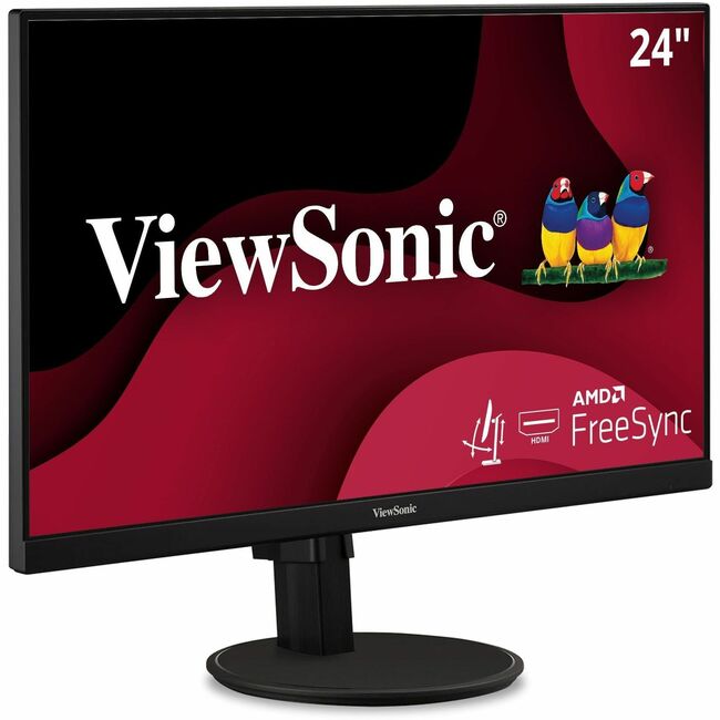 Moniteur LED Full HD ViewSonic Value VA2447-MHJ de 24 pouces - 16:9 - Noir