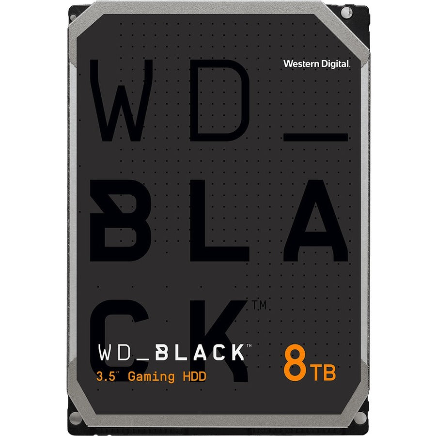 WD Black WD8002FZWX 8 TB Gaming Hard Drive - Internal 3.5" SATA