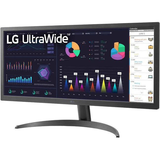 Moniteur LCD LG Ultrawide 26WQ500-B 26" Classe UW-UXGA - 21:9