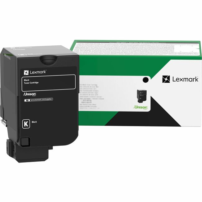 Cartouche de toner laser d'origine Lexmark Unison - Pack noir