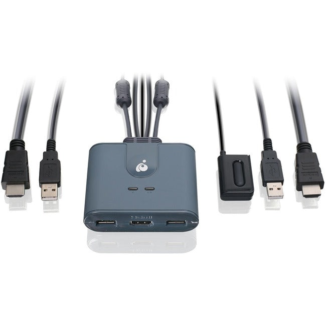 IOGEAR 2-Port Full HD KVM Switch with HDMI and USB Connections