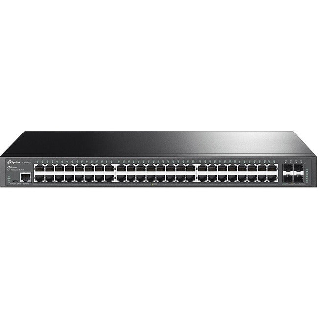 TP-Link JetStream 48-Port Gigabit L2+ Managed Switch with 4 10GE SFP+ Slots