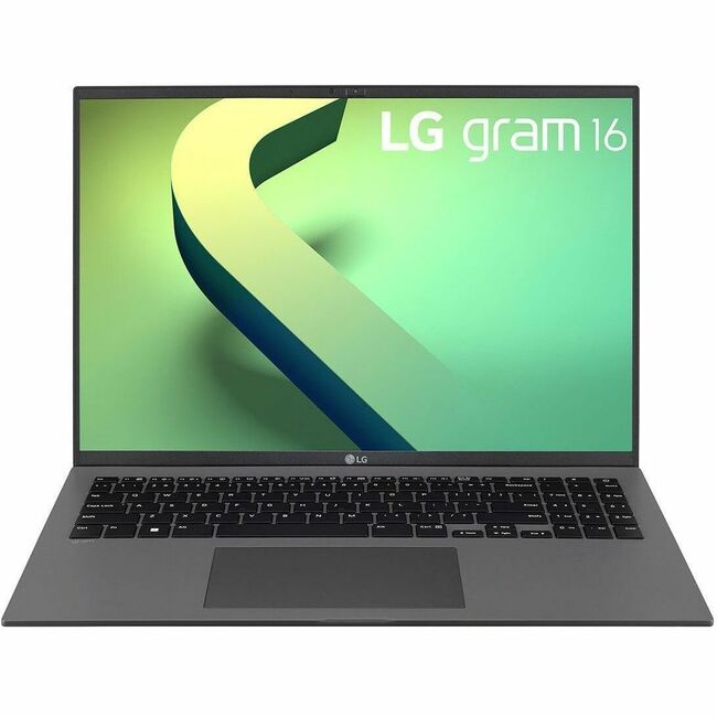 LG gram 16Z90Q-N.AP52A8 16" Notebook - WQXGA - 2560 x 1600 - Intel Core i5 12th Gen i5-1240P Dodeca-core (12 Core) 1.70 GHz - Intel Evo Platform - 16 GB Total RAM - 256 GB SSD - Obsidian Black